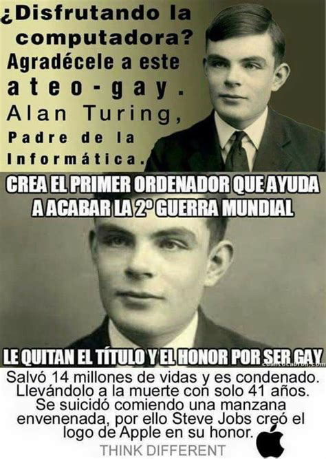 alan turing | Alan turing, Sabias que datos curiosos, Datos curiosos mundo