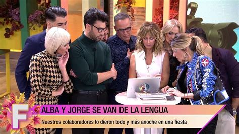 Alba Carrillo reacciona a la filtración de su supuesto beso con Jorge ...