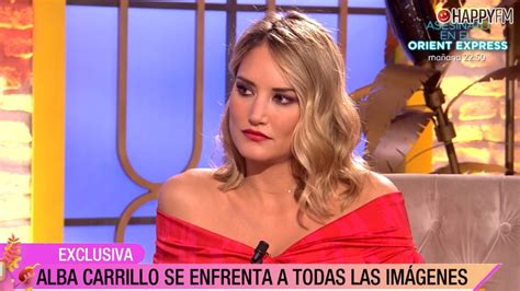 Alba Carrillo reaparece entre lágrimas tras su beso con Jorge Pérez