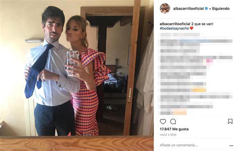 Alba Carrillo rompe con su novio, David Vallespín