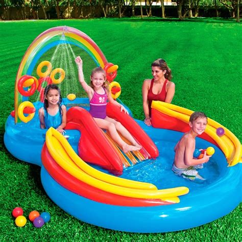 Alberca Inflable De Juegos Para Niños Con Juego Envio Gratis | Mercado ...