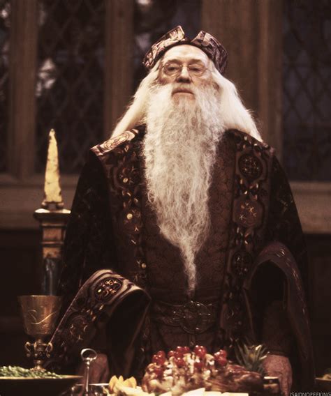 Albus Dumbledore   Harry Potter  here played by Richard ...
