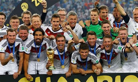 Alemania, el trabajo en equipo que conquistó el Mundial ...