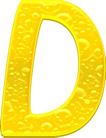 Alfabeto Amarillo con Textura Líquida.   Oh my Alfabetos!
