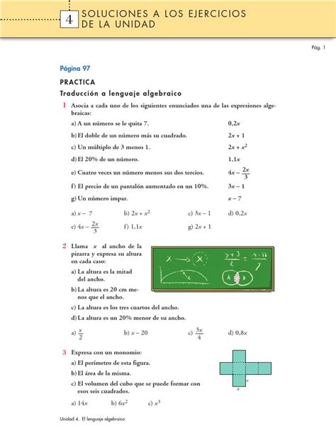 Álgebra 3º ESO   Ejercicios Resueltos 2 | Álgebra | Física ...
