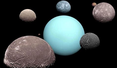 Algunas lunas de Urano se encuentran en curso de colisión