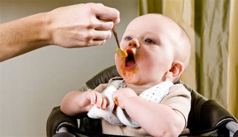Alimentación para los bebés de 4 a 6 meses   Revista Pediatría y Familia