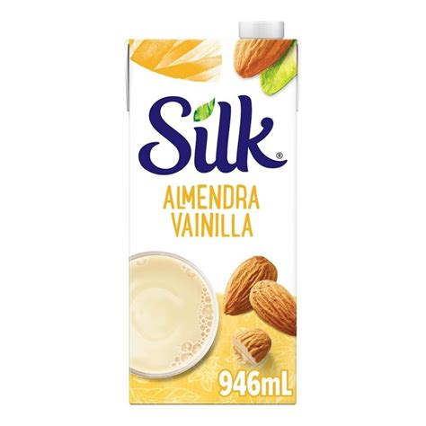 Alimento líquido Silk almendra vainilla 946 ml | Walmart