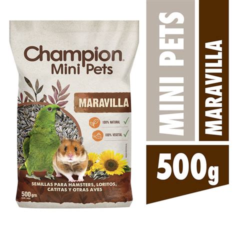 Alimento para pájaros maravillas Champion Mini Pets Bolsa 500 g a ...
