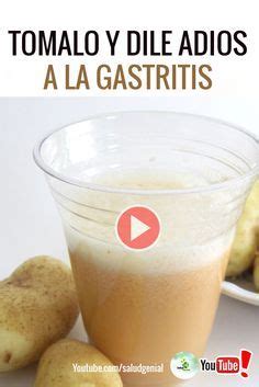 Alivia la Gastritis en 1 SEMANA con UNA PAPA | Remedios para la ...