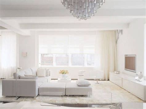 All Shades Of White: 30 Beautiful Living Room Designs ...