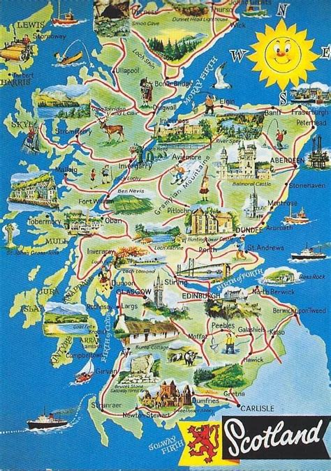 All Things SCOTTISH | Scotland map, Scotland vacation ...