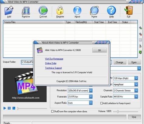 Allok Video to MP4 Converter 4.2.0608 Silent Install   Silent Install ...
