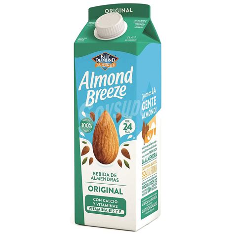 Almond breeze Original leche de almendra Envase 1 l