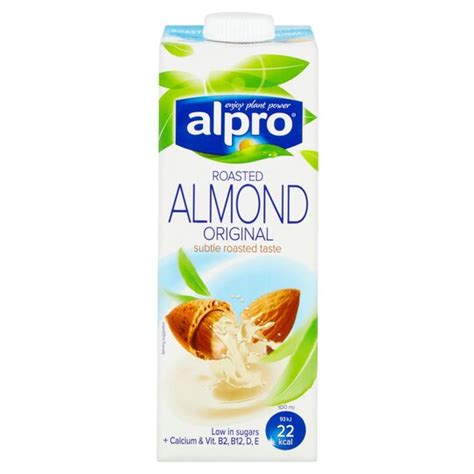 Alpro Almond Longlife Milk Alternative 1L   Tesco Groceries