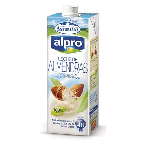 Alpro Asturiana Bebida de almendras Brik 1 l