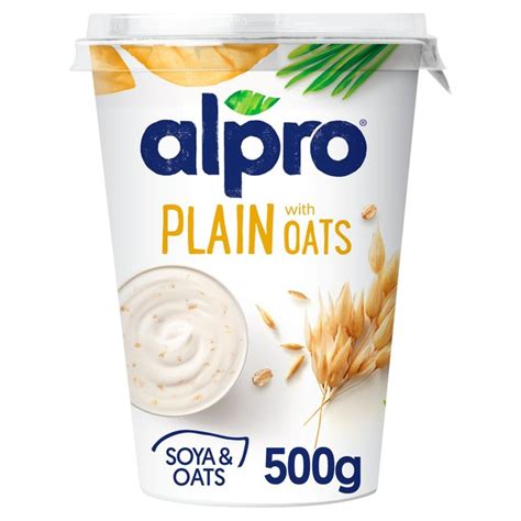 Alpro Big Pot Oats Yoghurt Alternative 500g from Ocado