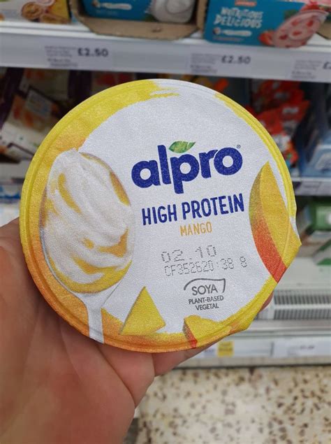 Alpro Greek Style Mango Yoghurt 150G | Vegan Food UK