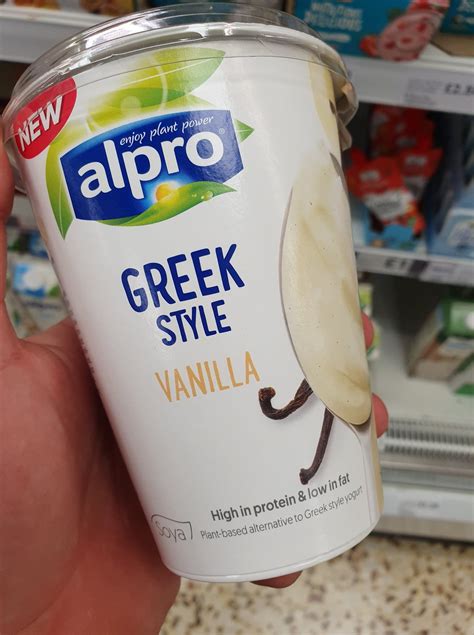 Alpro Greek Style Plain Yoghurt 400G | Vegan Food UK