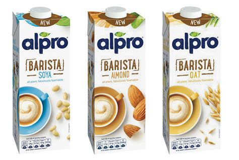 Alpro launches a new Barista plant milk range in ...