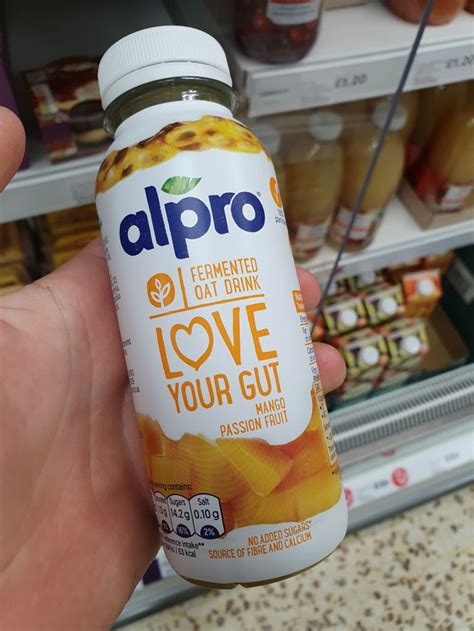 Alpro Oat Drink Love Your Gut Mango 240ml | Vegan Food UK