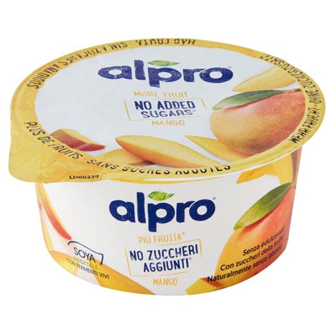 Alpro Più Frutta⁺ No Zuccheri Aggiunti* Mango 135 g ...