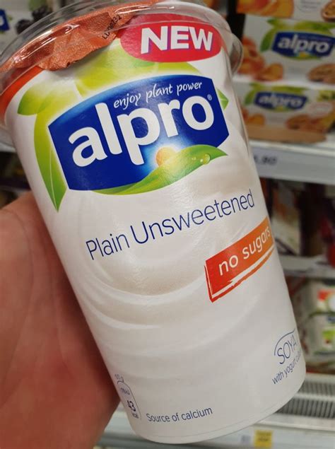 Alpro Plain Unsweetened Yoghurt 500g | Vegan Food UK