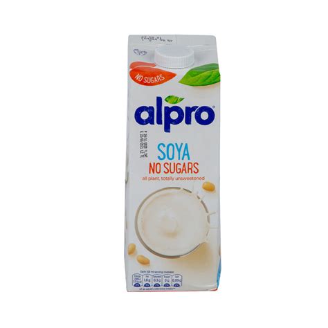Alpro Soya Milk Unsweetened 1Litre | Soya Milk | Lulu UAE