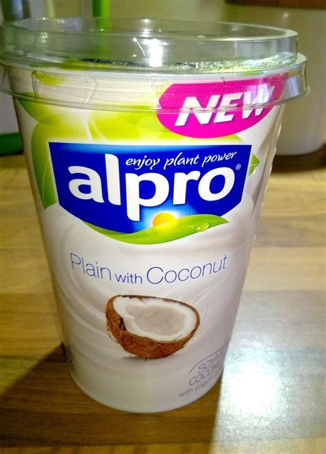 Alpro Soya Plain with Coconut yogurt | Alpro, Alpro soya ...