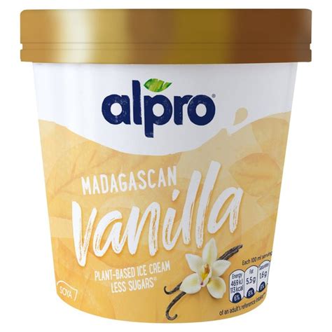Alpro Soya Vanilla Ice Cream 500ml from Ocado