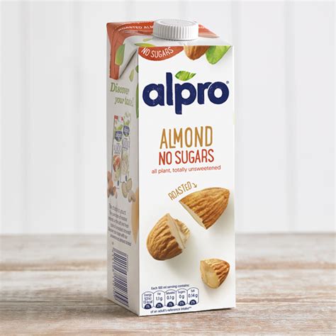 Alpro Unsweetened Almond Longlife Milk Alternative | Dairy ...