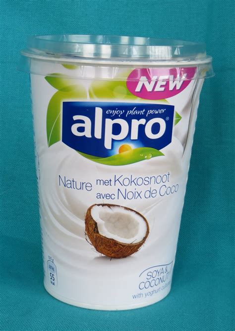 Alpro yoghurt met kokos en amandelsmaak – Gewoon Vegan