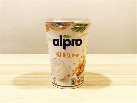 Alpro yogur natural con avena