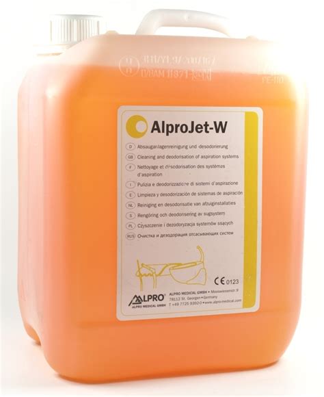 AlproJet W Absauganlagenreinigung, 5 Liter  Alpro Medical ...