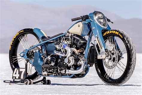 ALTER EVO. A Harley Turbo Salt Racer by Argentina’s Lucky ...