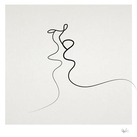 Amazing One Line Illustrations Made With A Single ...