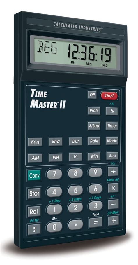 Amazon.com: Calculated Industries 9130 TimeMaster II: Home ...