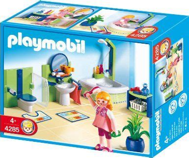 Amazon.com: Playmobil Family Bathroom: Toys & Games ...