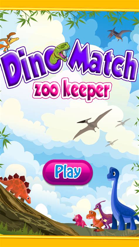 Amazon.com: Zoo Keeper   Dino Match FREE Games : Apps & Games