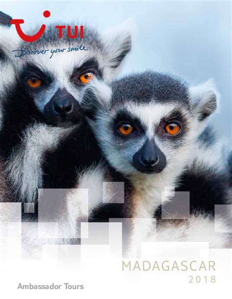 Ambassador Tours catálogo de viajes Madagascar 2018   Catalogosviajes.com