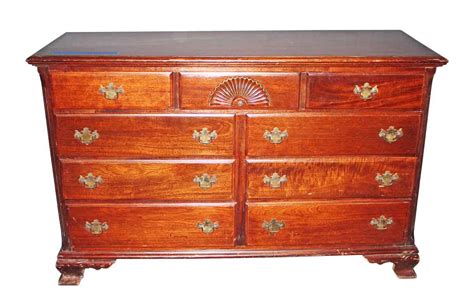 American Colonial Style Solid Mahogany Dresser | Olde Good ...