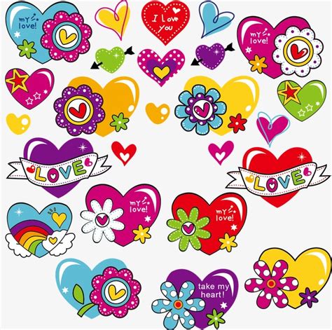 Amor Dibujos Animados De Amor Color Dibujos Archivo PNG y ...