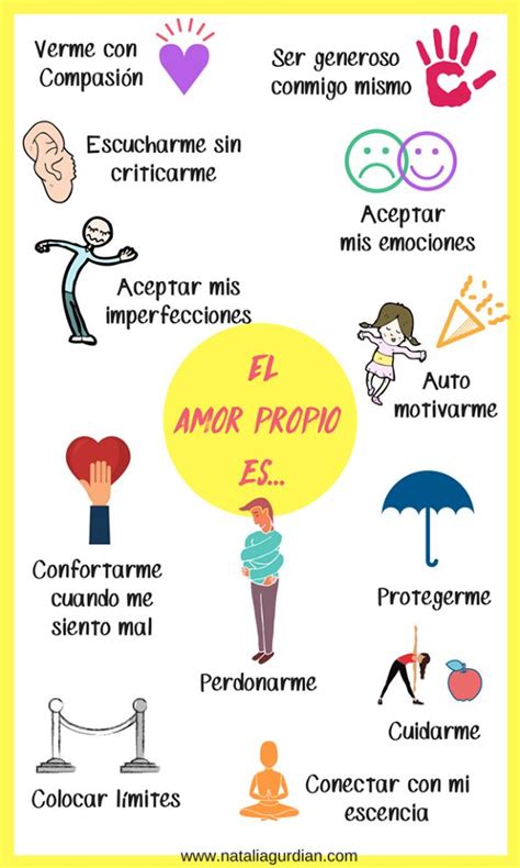 #amorpropio #infografias #psicología | Psicologa emocional, Bienestar ...