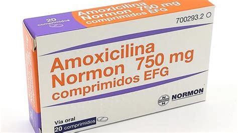 Amoxicilina Normon EFG