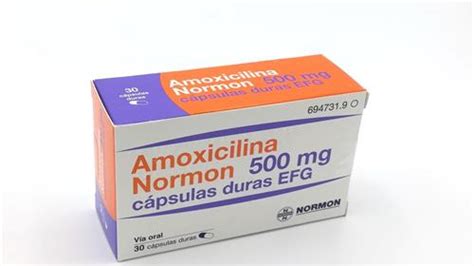 Amoxicilina Normon EFG