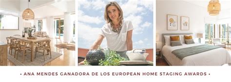 Ana Mendes, ganadora en los European Home Staging Awards
