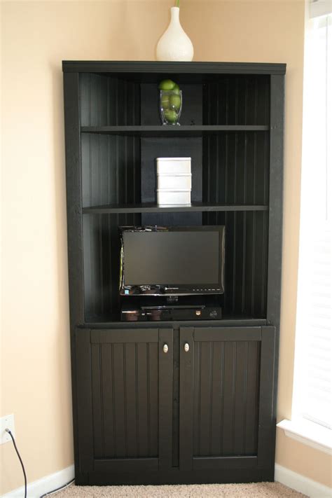Ana White | Corner Cabinet Storage Shelf   DIY Projects