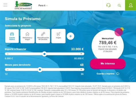 Análisis de la web de préstamos personales Cetelem actualizado 2022
