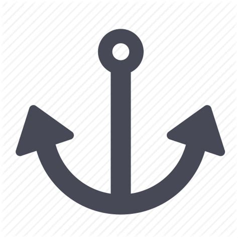 Anchor, navy, sea, ship icon