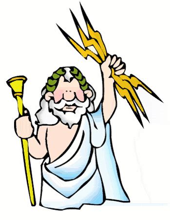 Ancient Greek Gods for Kids   The Mighty Zeus, King of all the Greek ...
